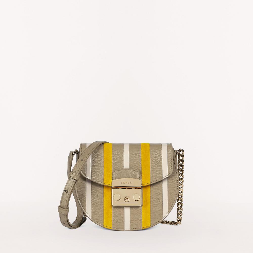 Furla Metropolis Crossbody Beige Women South Africa CA9540376